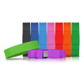 silicone rubber bracelet wristband with USB flash drive